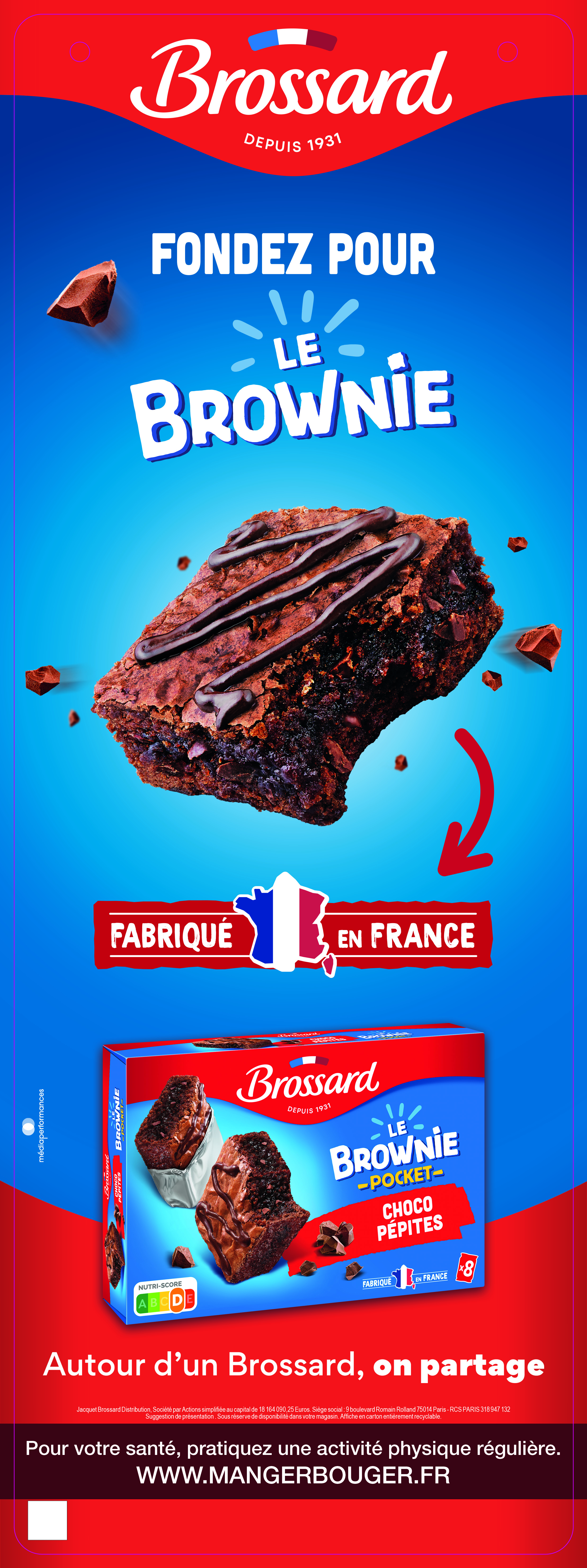 Brossard Brownie - Kakemono