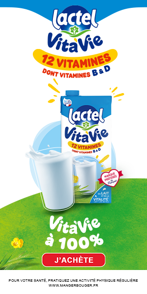 Lactel Vita Vie - Bannière digitale